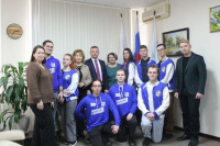 Встреча с «Молодой гвардией»